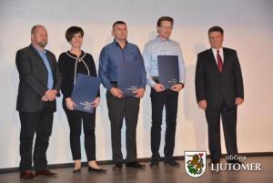 Podeljena priznanja jubilantom OOZ Ljutomer 4